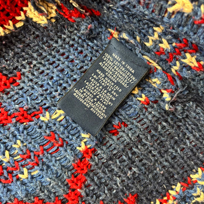 Ralph Lauren Sport Aztec Cardigan Southwestern Belted - M