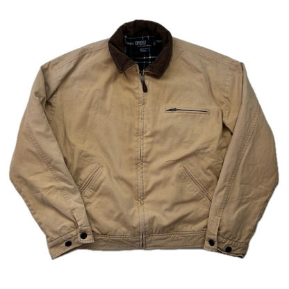 Polo Ralph Lauren Beige Tan Detroit Workwear Jacket - L