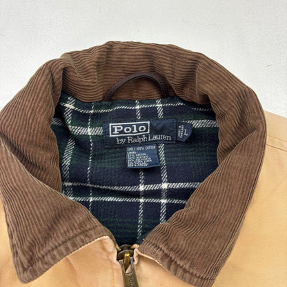 Polo Ralph Lauren Beige Tan Detroit Workwear Jacket - L