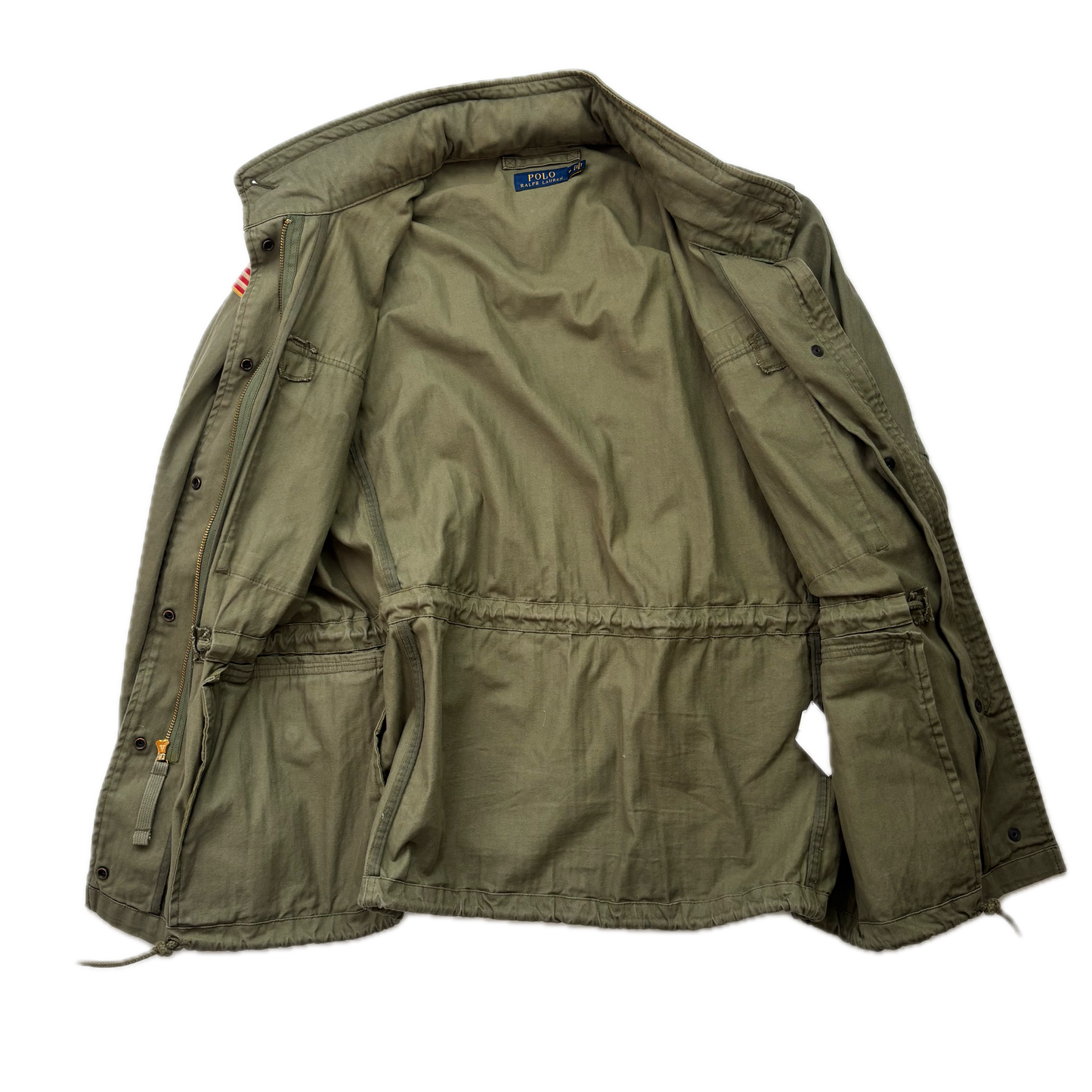 Polo Ralph Lauren Green Army Military Field Jacket - M