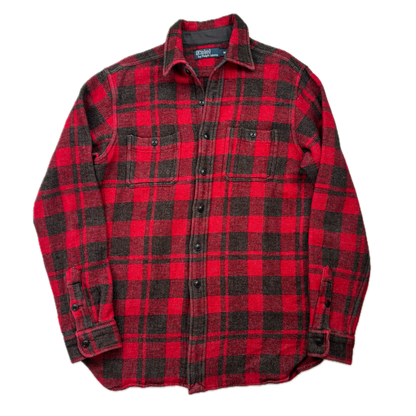 Polo Ralph Lauren Red Buffalo Plaid Shirt - M