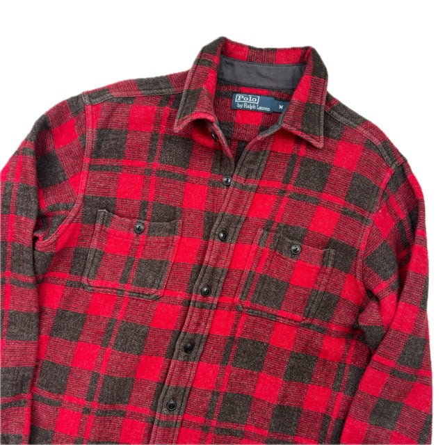 Polo Ralph Lauren Red Buffalo Plaid Shirt - M