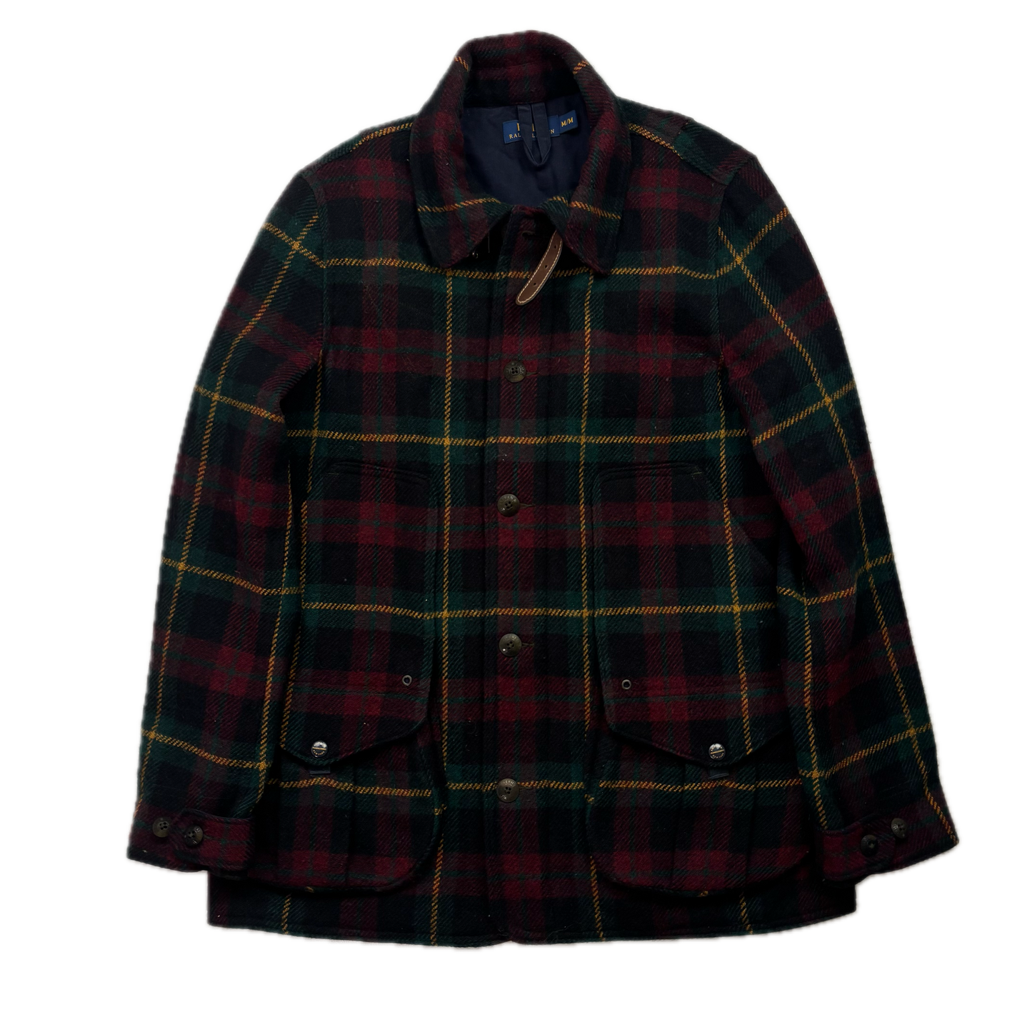 Polo Ralph Lauren Tartan Plaid Hunting Field Jacket (Wool Alpaca) - M/S