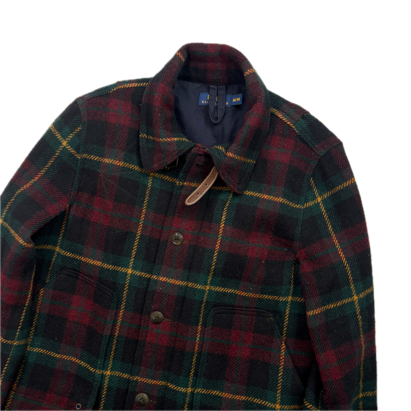 Polo Ralph Lauren Tartan Plaid Hunting Field Jacket (Wool Alpaca) - M/S