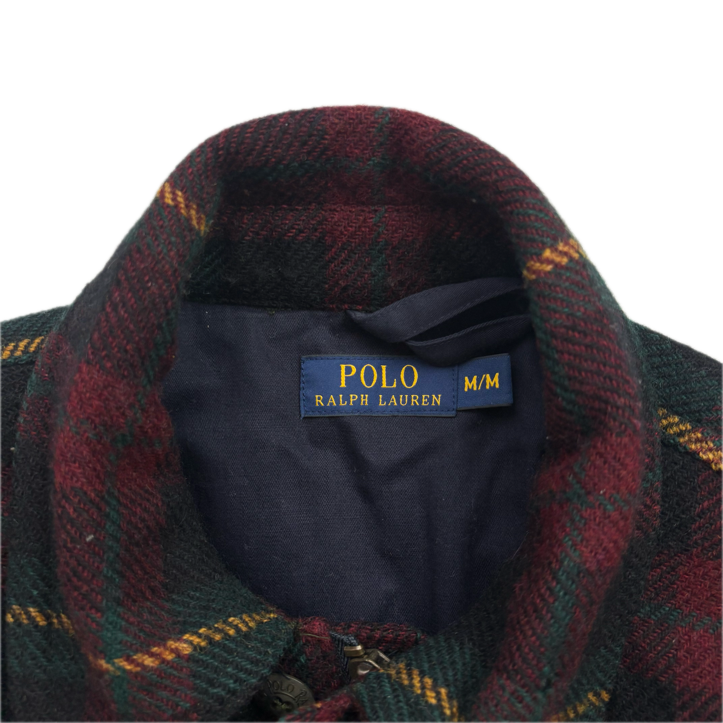 Polo Ralph Lauren Tartan Plaid Hunting Field Jacket (Wool Alpaca) - M/S