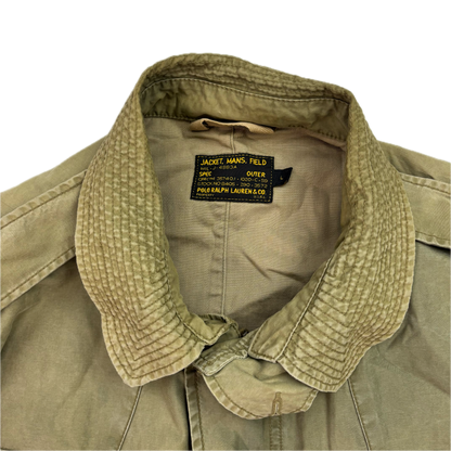 Polo Ralph Lauren Green Military Parka Union Jack - L