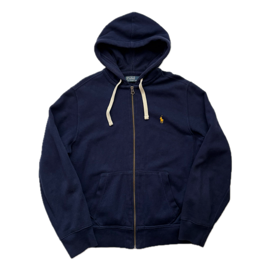 Polo Ralph Lauren Navy Zip Up Hoodie - M