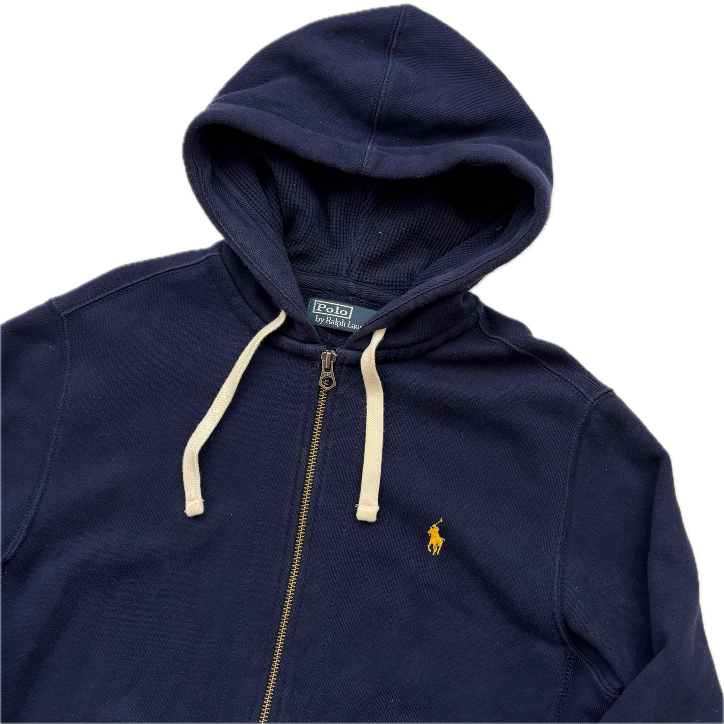 Polo Ralph Lauren Navy Zip Up Hoodie - M
