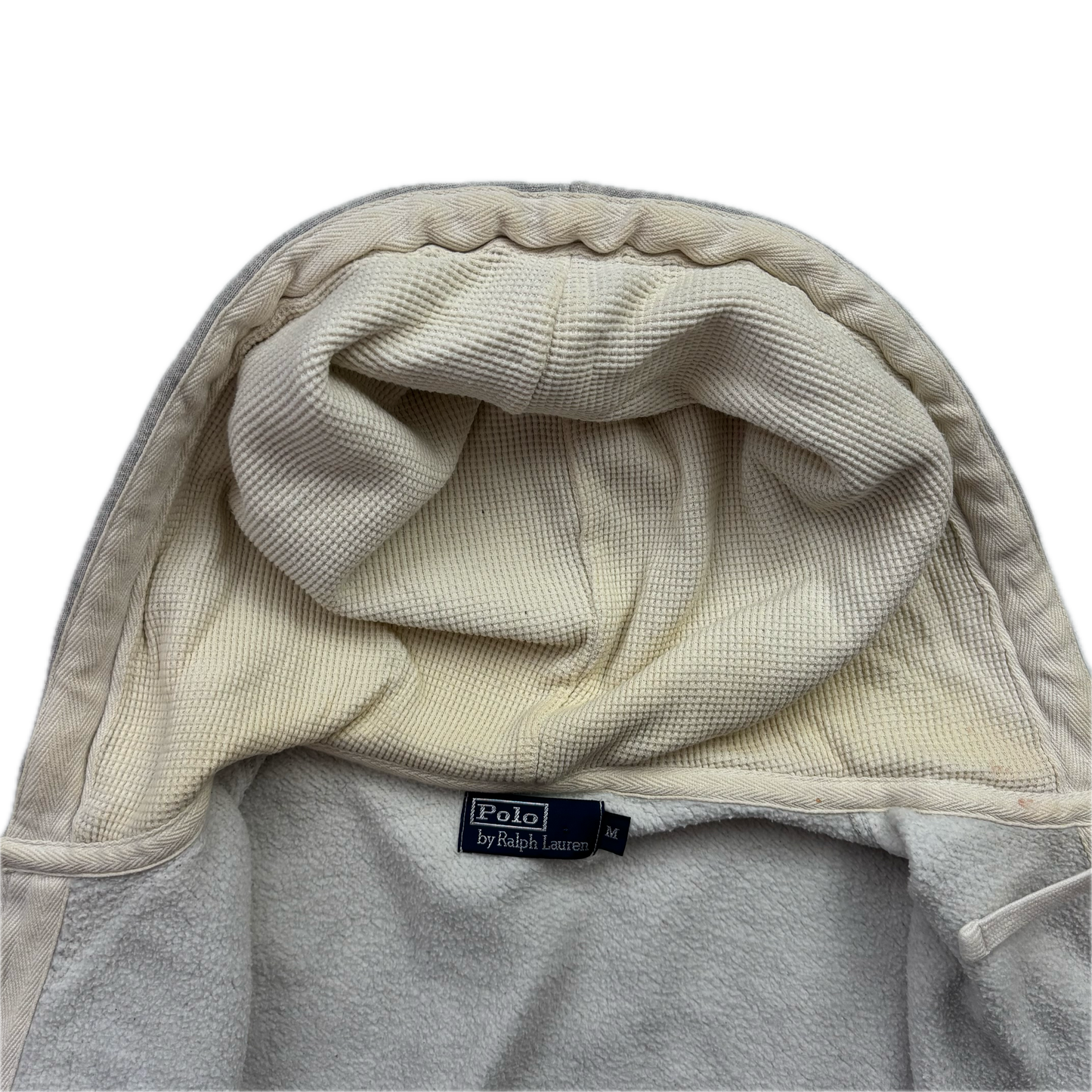 Polo Ralph Lauren Grey Zip Up Hoodie - M