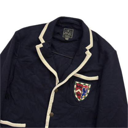Polo Ralph Lauren Navy Crest Sports Jacket Blazer - 42R