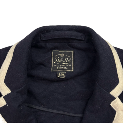 Polo Ralph Lauren Navy Crest Sports Jacket Blazer - 42R