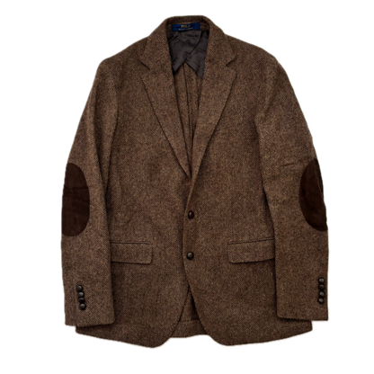 Polo Ralph Lauren Brown Donegal Tweed Blazer (Wool) - 38R