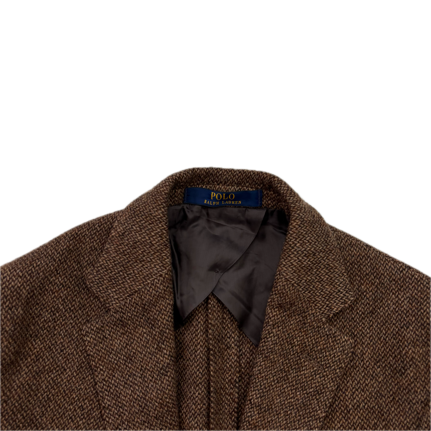 Polo Ralph Lauren Brown Donegal Tweed Blazer (Wool) - 38R