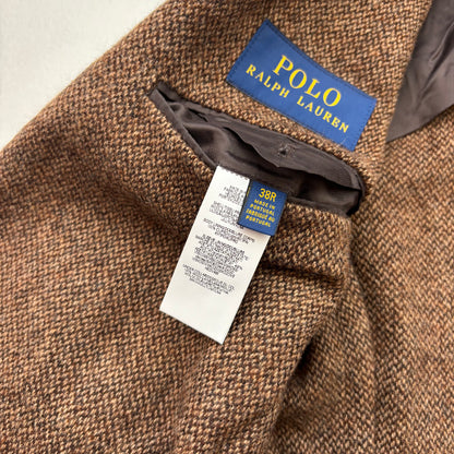 Polo Ralph Lauren Brown Donegal Tweed Blazer (Wool) - 38R