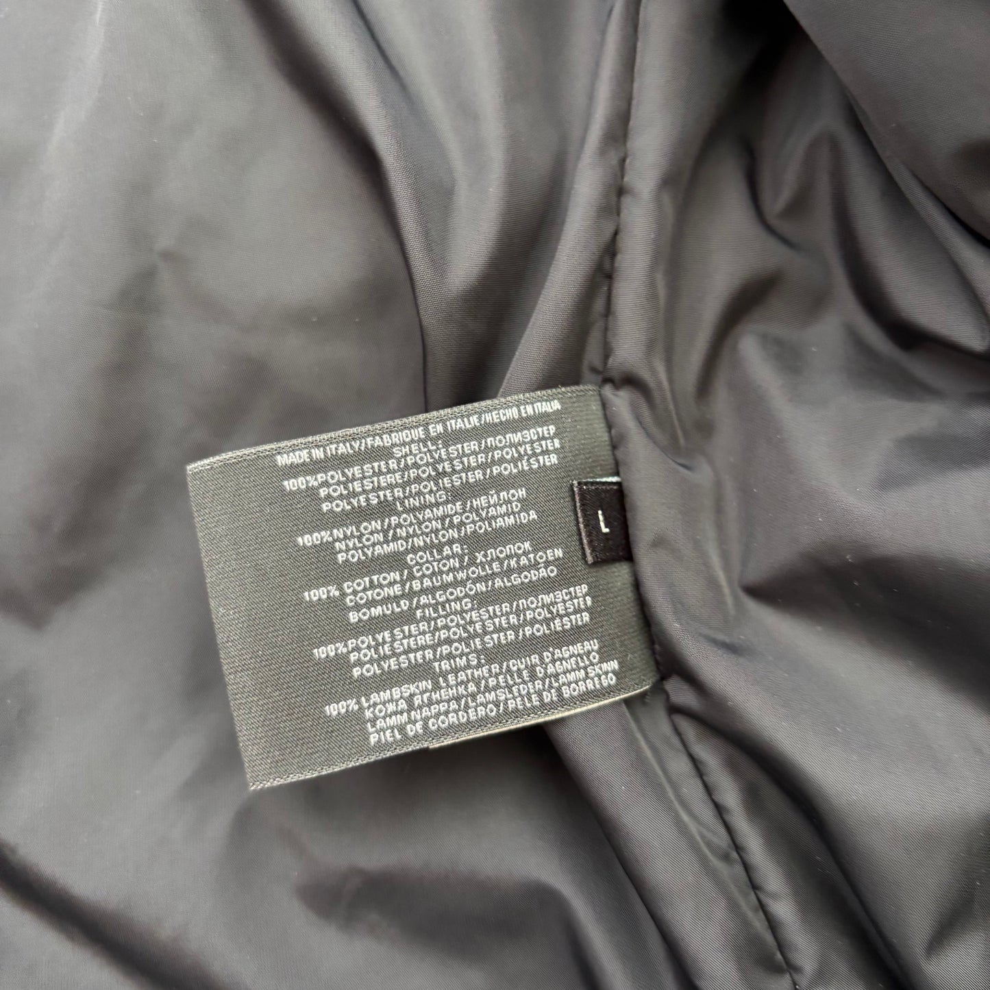 Ralph Lauren Black Label Fireman Jacket Rain Coat - L