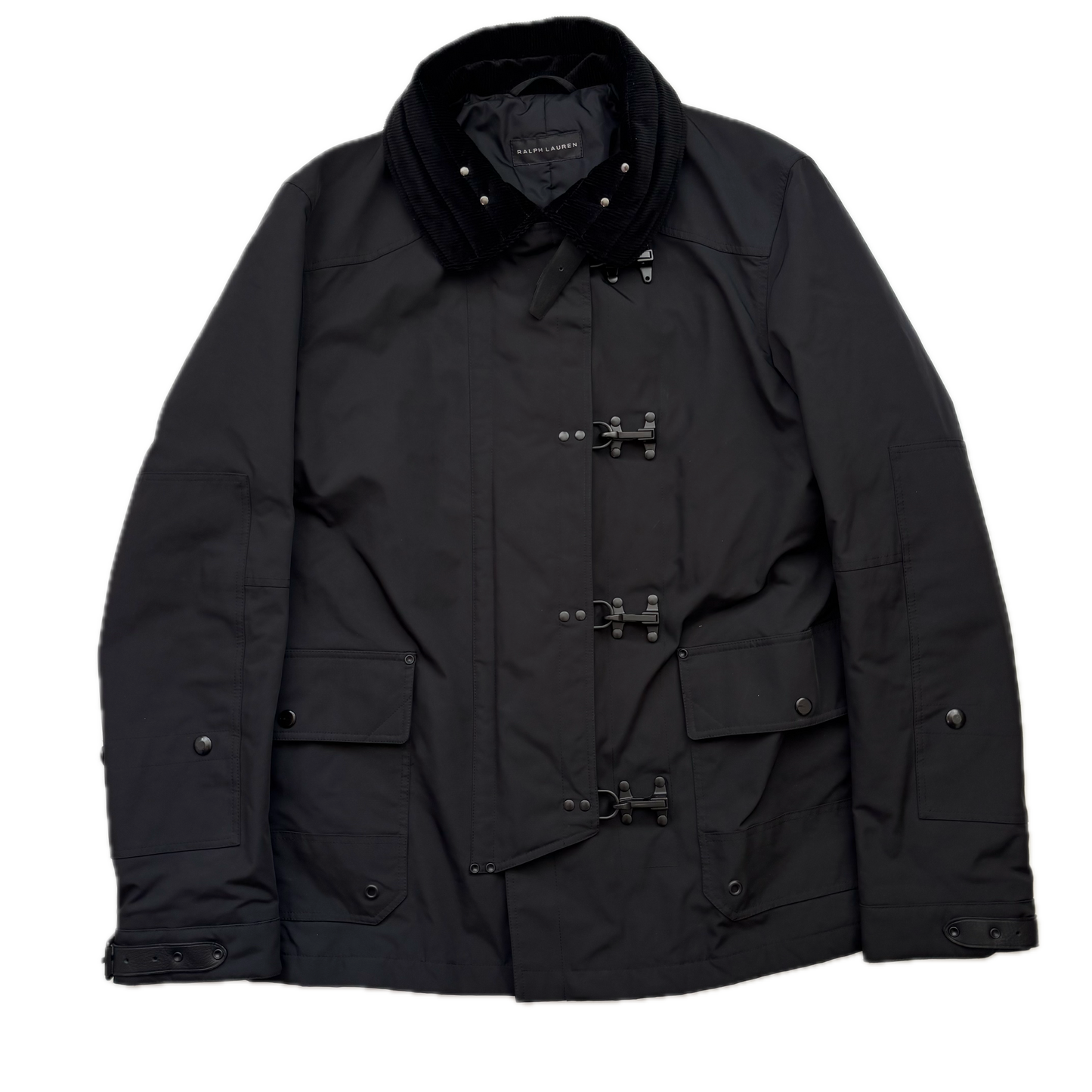 Ralph Lauren Black Label Fireman Jacket Rain Coat - L