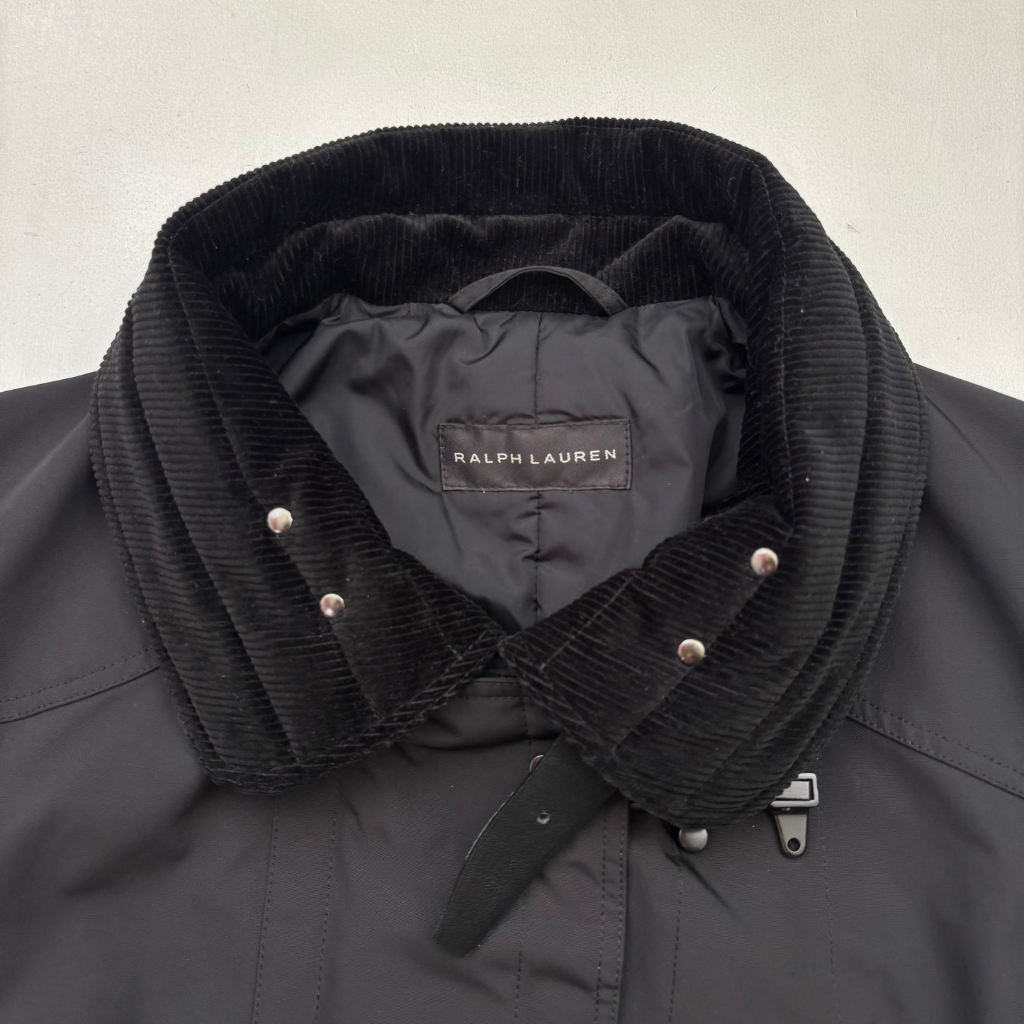 Ralph Lauren Black Label Fireman Jacket Rain Coat - L
