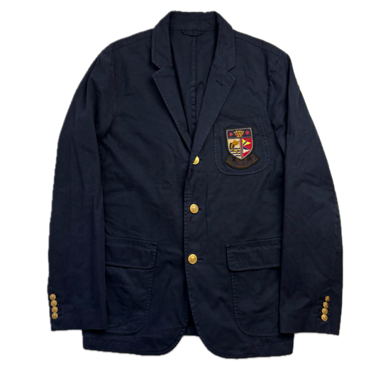 Polo Ralph Lauren Navy Crest Blazer Sports Jacket - 46R (44R)