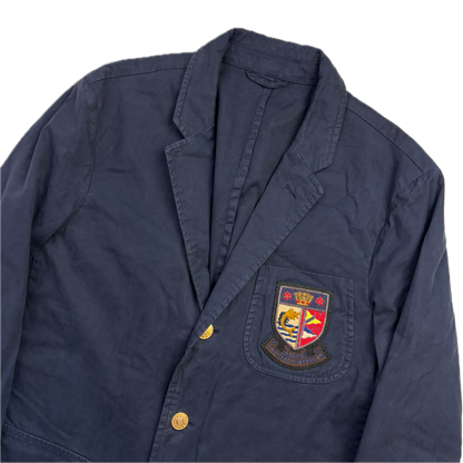 Polo Ralph Lauren Navy Crest Blazer Sports Jacket - 46R (44R)