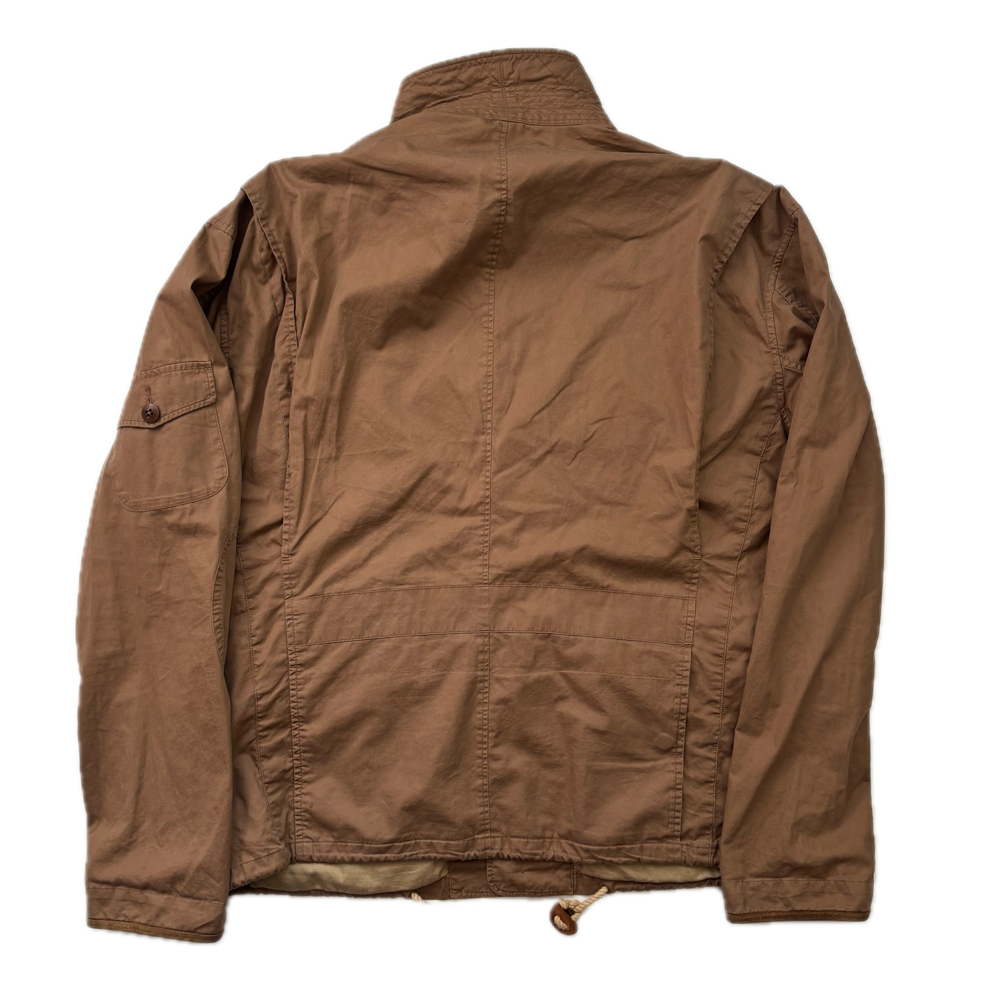 Polo Ralph Lauren Brown Wading Utility Fishing Cargo Jacket - XL