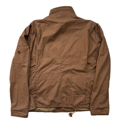 Polo Ralph Lauren Brown Wading Utility Fishing Cargo Jacket - XL