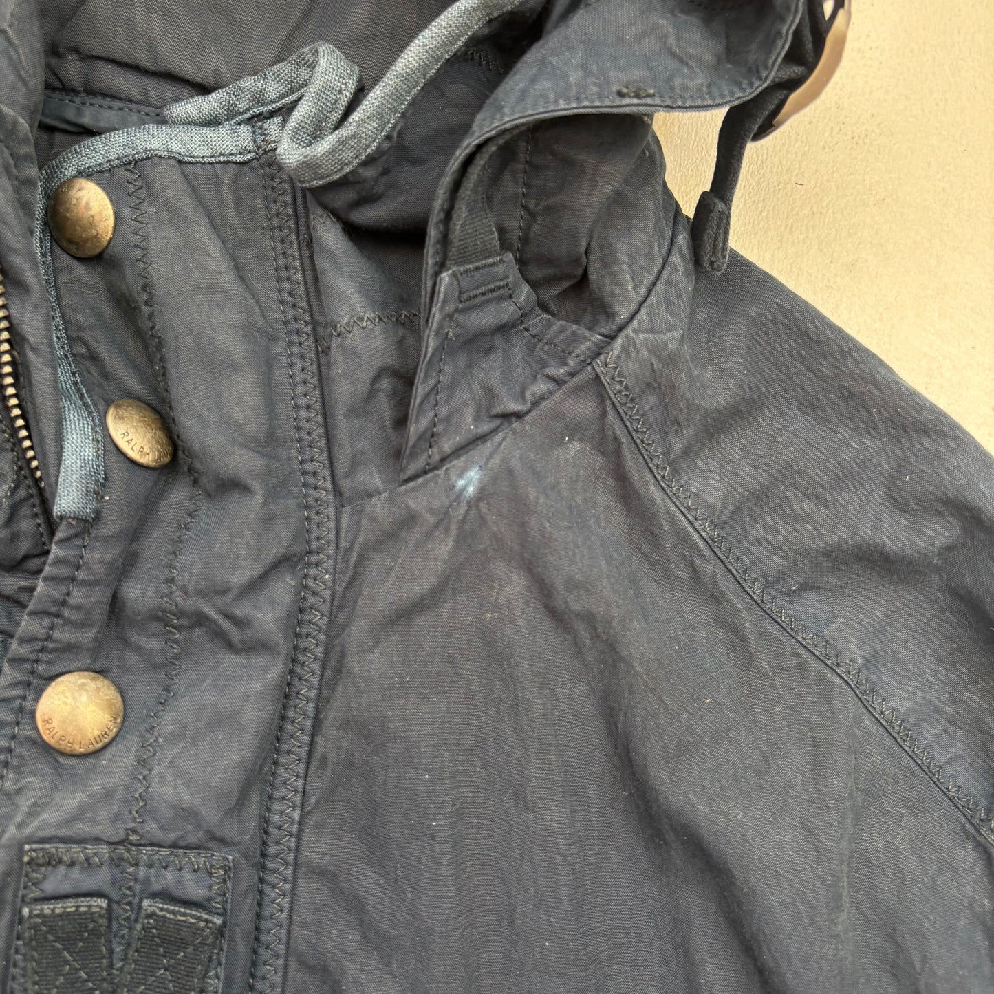 Polo Ralph Lauren Navy Yacht Club Sailing Jacket - M