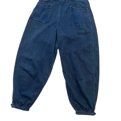 RRL Blue Polka Dot Dungarees Overalls - M