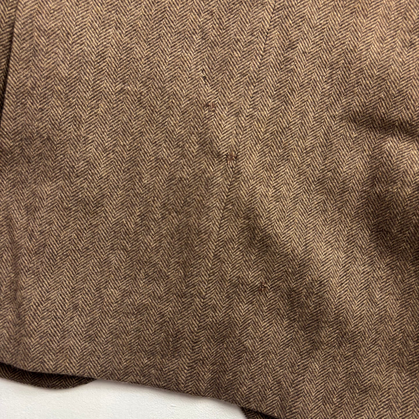Polo Ralph Lauren Brown Herringbone Blazer (Wool Cashmere) - 38R