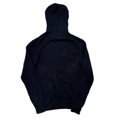 Polo Ralph Lauren Navy Blue Bear Hoodie Painting - S