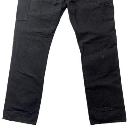Denim & Supply Ralph Lauren Black Distressed Carpenter Double Knee Jeans - 38x34
