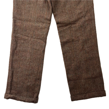 Polo Ralph Lauren Brown Tweed Dress Pants Preppy Trousers (Wool) - 30/33