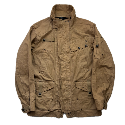 Polo Ralph Lauren Beige Tan Utility Jacket Military - L