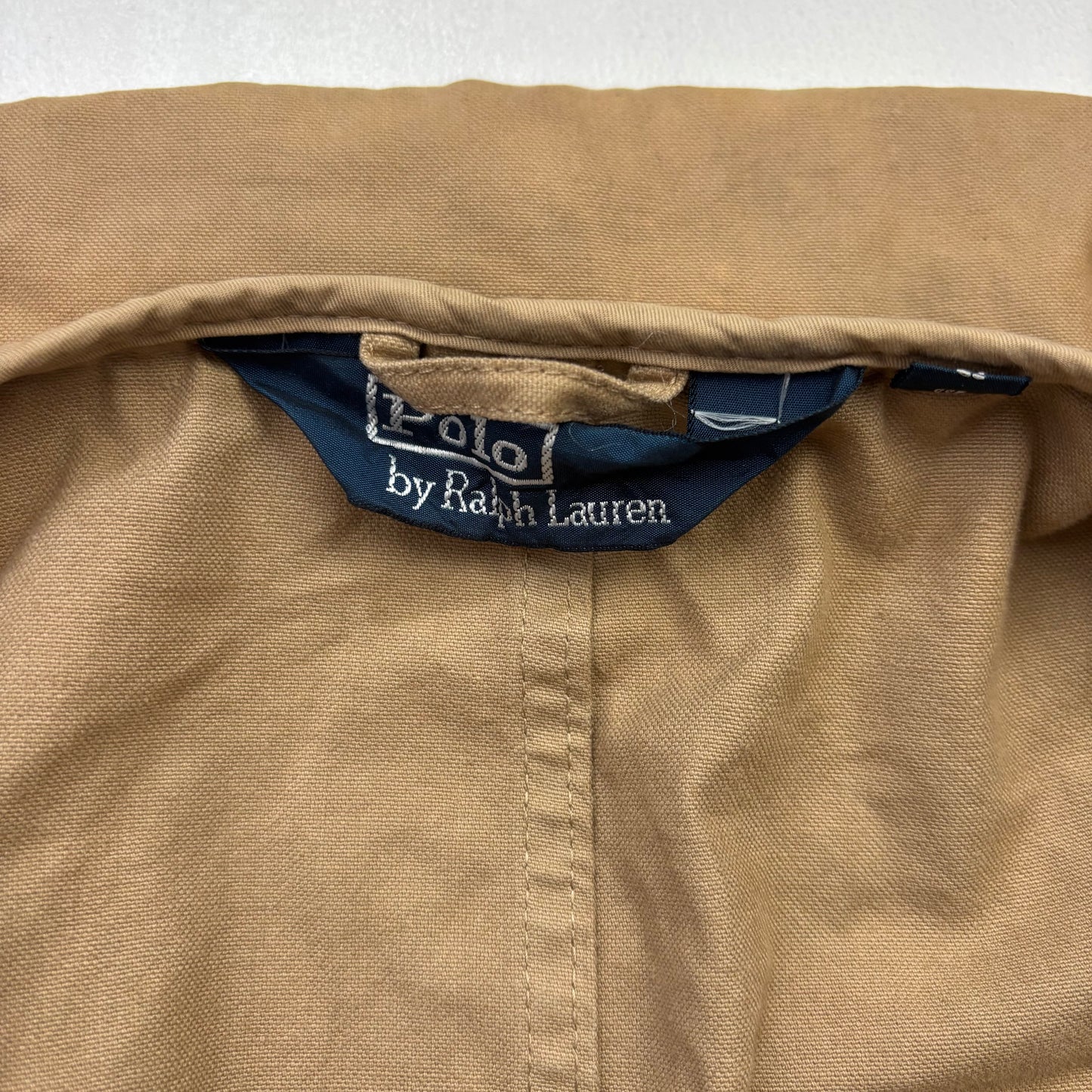 Polo Ralph Lauren Beige Tan Utility Jacket Military - L