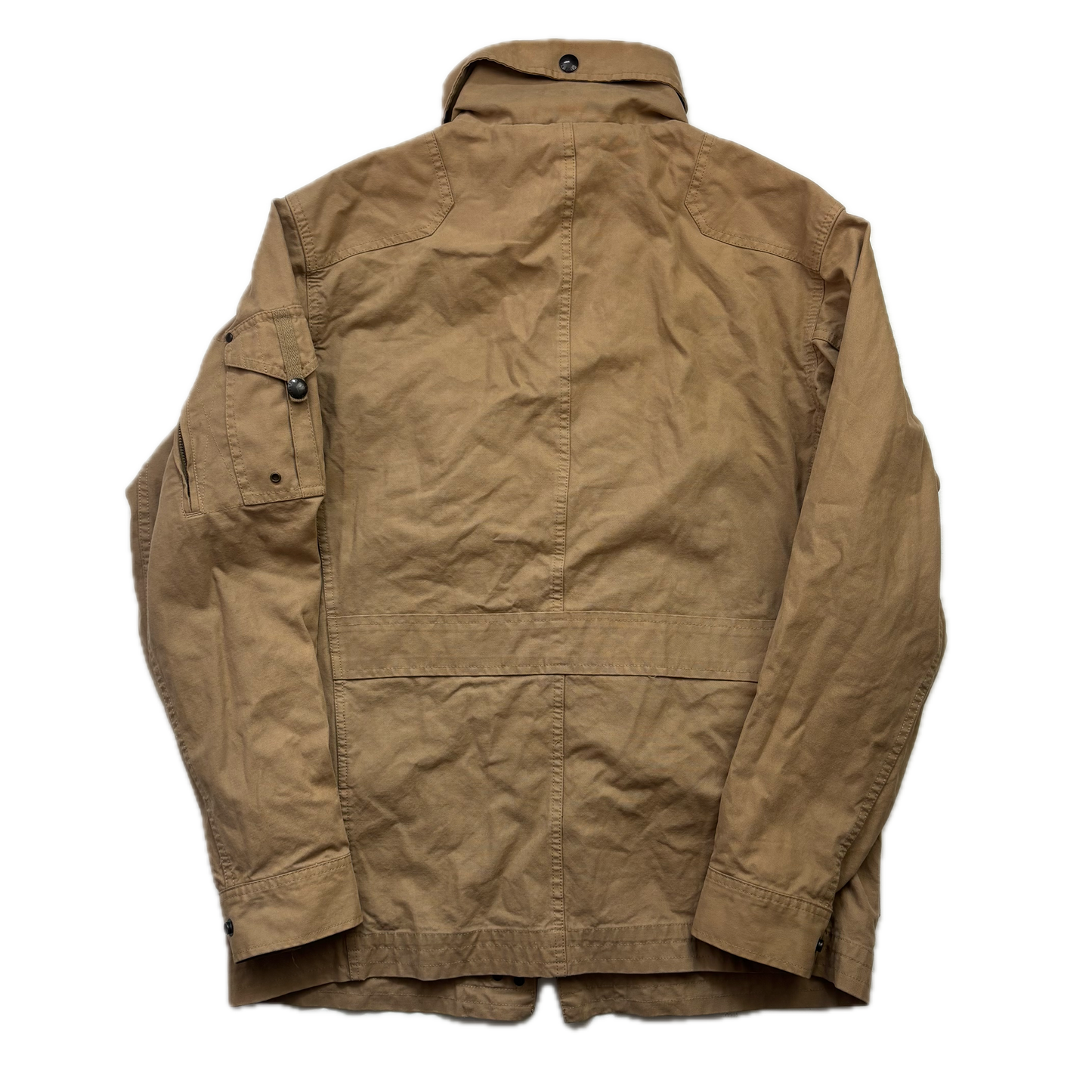 Polo Ralph Lauren Beige Tan Utility Jacket Military - L