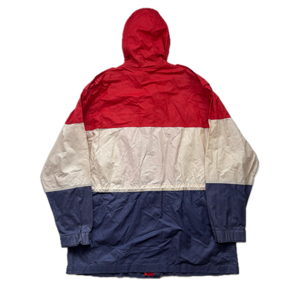 Polo Ralph Lauren Colour Block Hooded Rain Coat - M
