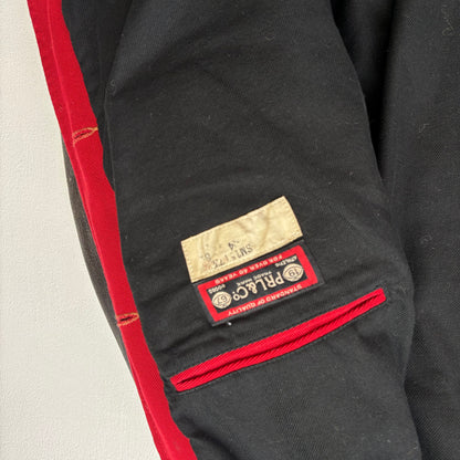 Polo Ralph Lauren Thompson Bulldog Leather Football Varsity Leather Letterman Jacket - S