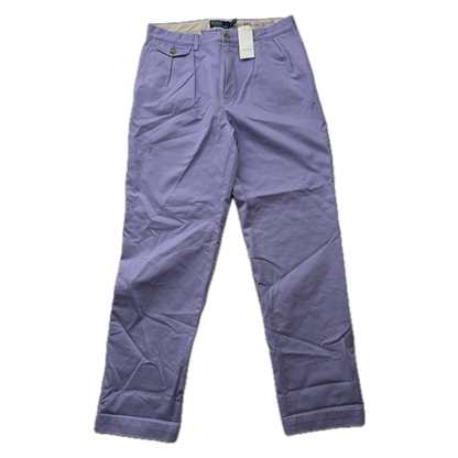Polo Ralph Lauren Lavender Heritage Whitman Chino Pants Trousers - 32x34