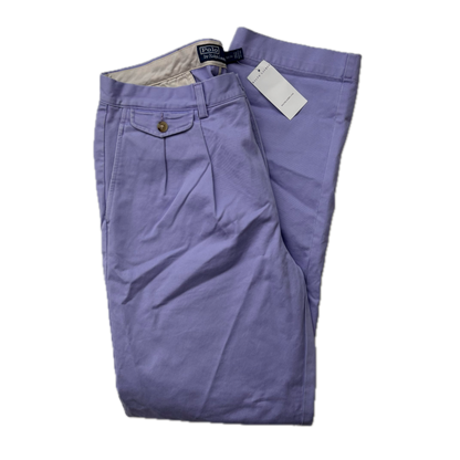 Polo Ralph Lauren Lavender Heritage Whitman Chino Pants Trousers - 32x34