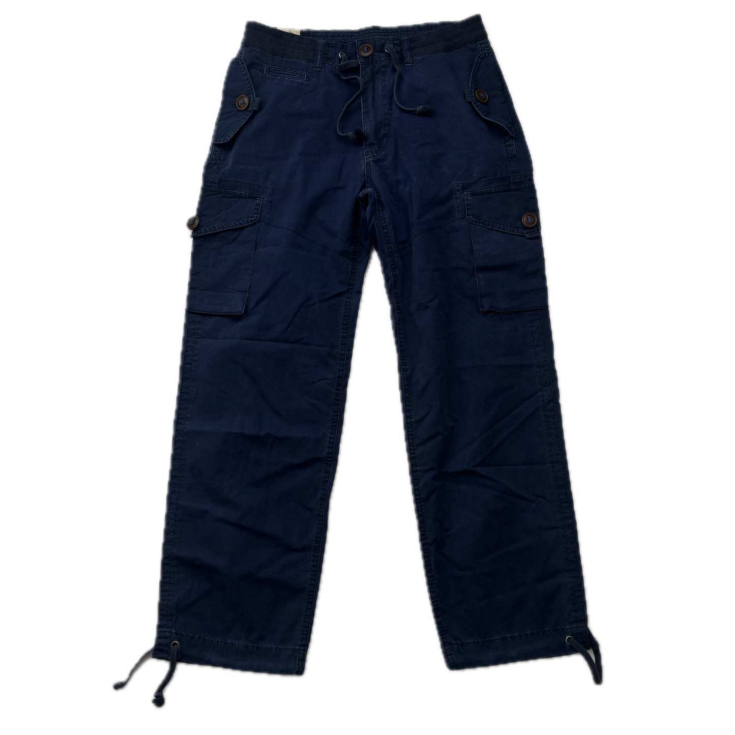 Polo Ralph Lauren Navy Blue Cargo Trouser Utility Pants - M (32x30)