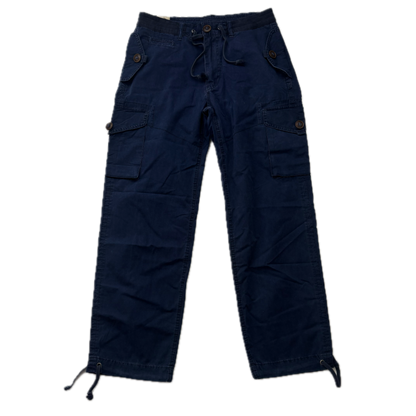 Polo Ralph Lauren Navy Blue Cargo Trouser Utility Pants - M (32x30)