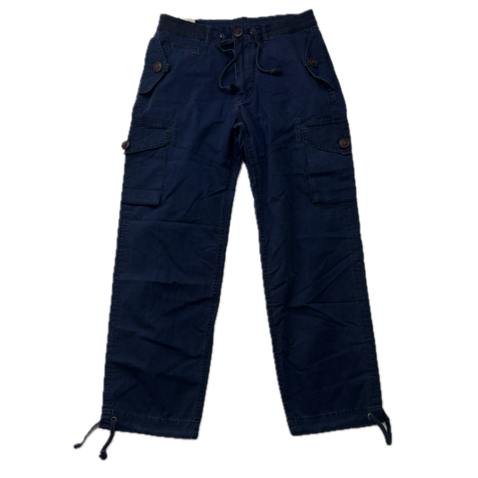 Polo Ralph Lauren Navy Blue Cargo Trouser Utility Pants - M (32x30)