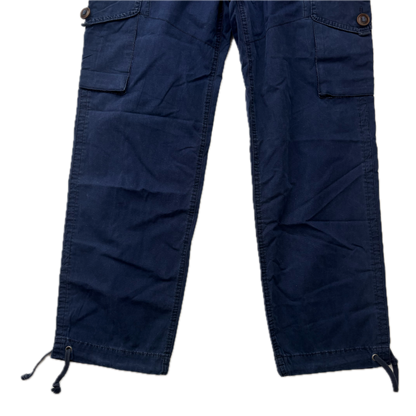 Polo Ralph Lauren Navy Blue Cargo Trouser Utility Pants - M (32x30)