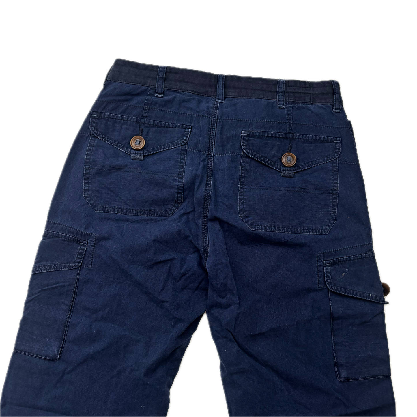 Polo Ralph Lauren Navy Blue Cargo Trouser Utility Pants - M (32x30)