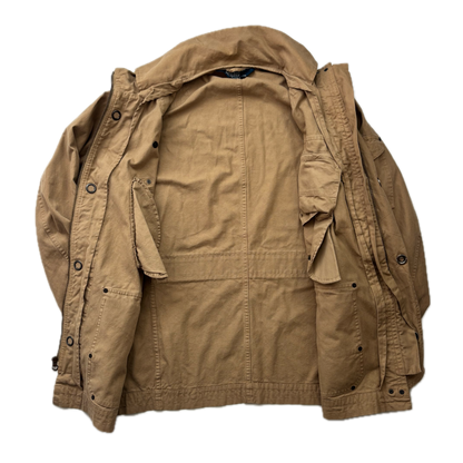 Polo Ralph Lauren Beige Tan Utility Jacket Military - L