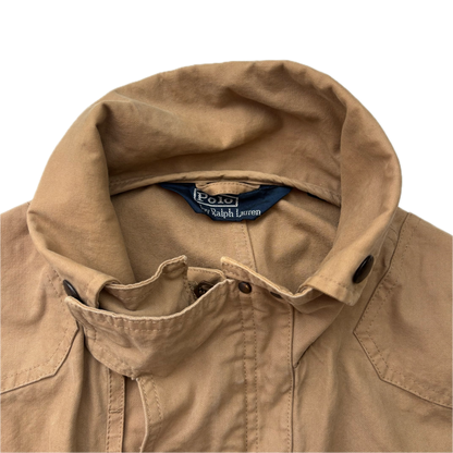 Polo Ralph Lauren Beige Tan Utility Jacket Military - L