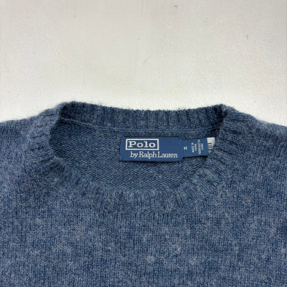 Polo Ralph Lauren Blue Mallard Duck Jumper Sweater (Wool) - M