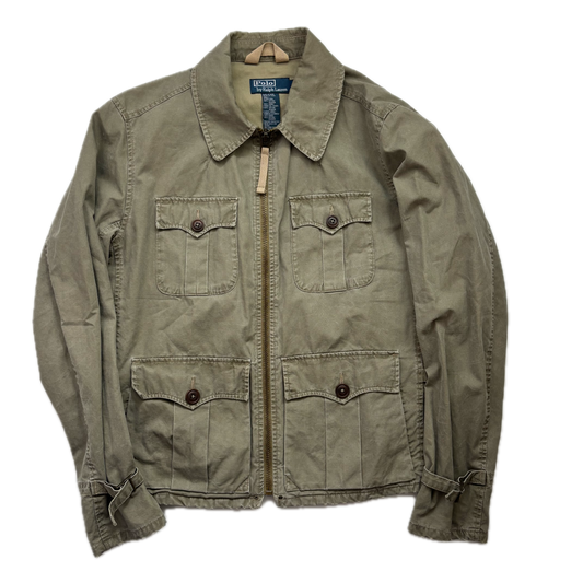 Polo Ralph Lauren Green Military Safari Utility Jacket - S