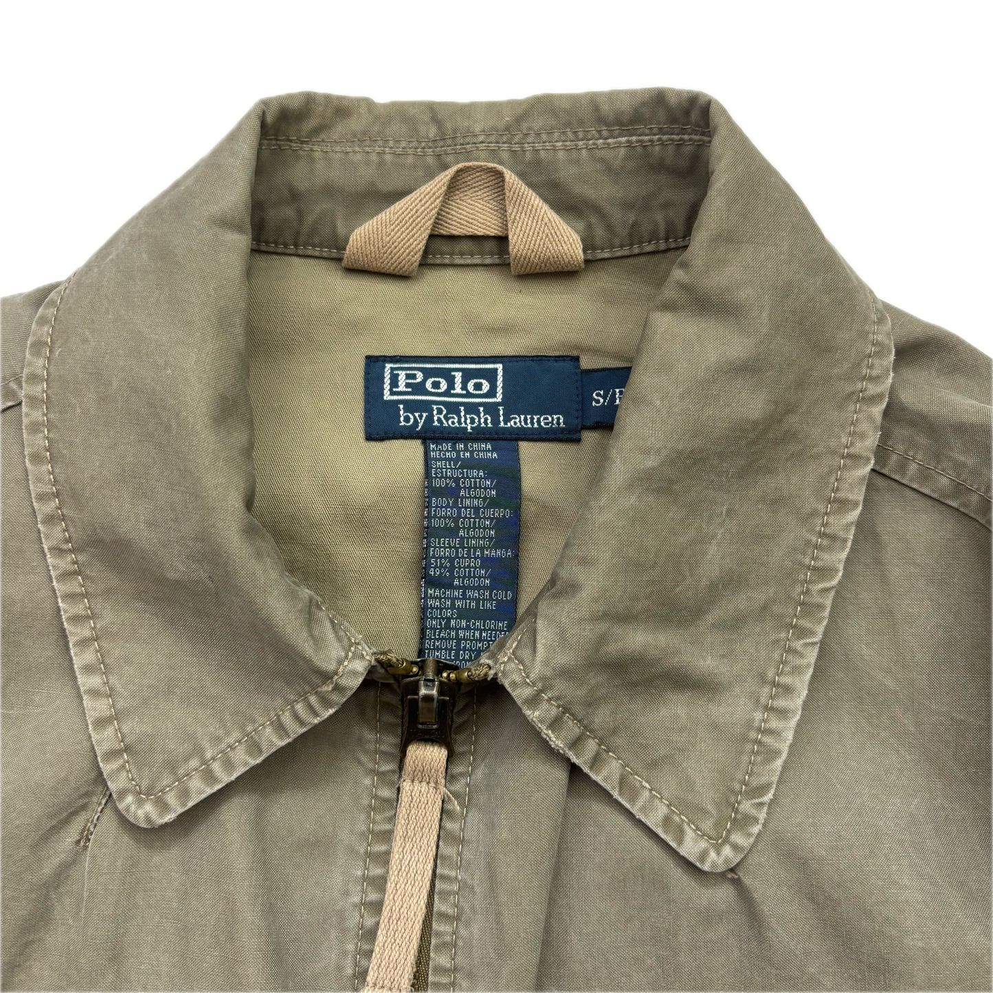 Polo Ralph Lauren Green Military Safari Utility Jacket - S