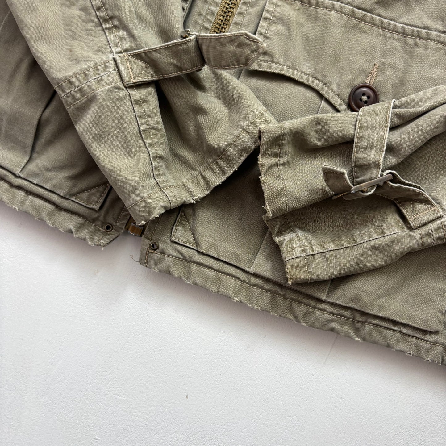 Polo Ralph Lauren Green Military Safari Utility Jacket - S