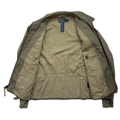 Polo Ralph Lauren Green Military Safari Utility Jacket - S